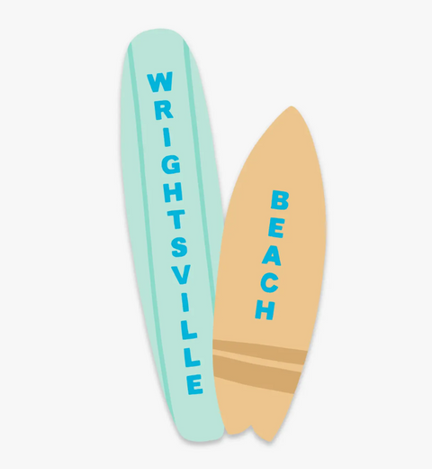 Wrightsville Beach Surfboards Sticker