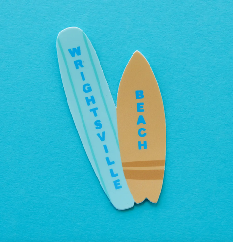  Wrightsville Beach Surfboards Sticker