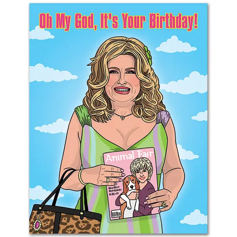 Jennifer Coolidge Birthday Card