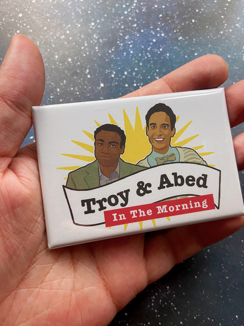 Troy + Abed Community Magnet