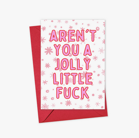 Jolly Little Fuck Card