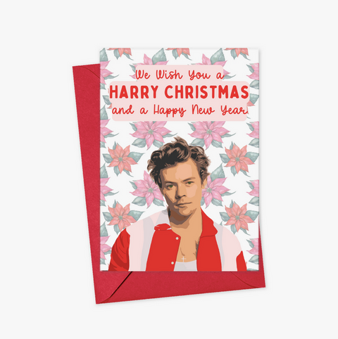 Wish You A Harry Christmas Card