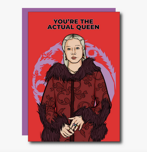  Actual Queen HOD Card