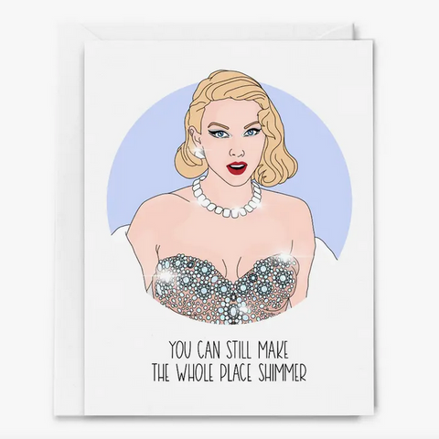 Taylor Bejeweled Card