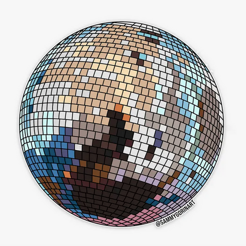  Disco Baby Sticker