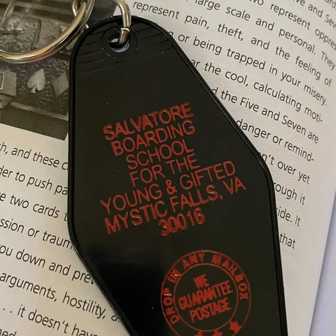 Salvatore Boarding House Key Tag