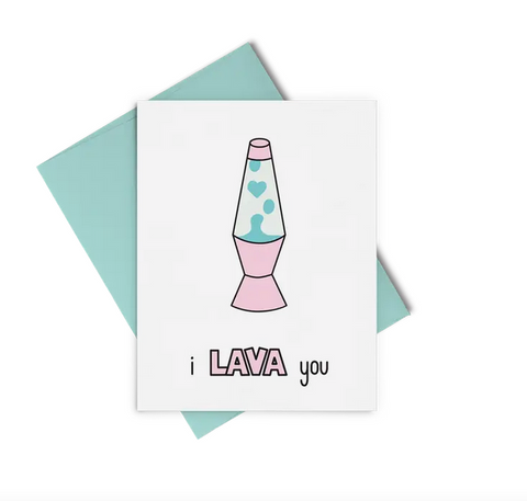  I Lava You Card