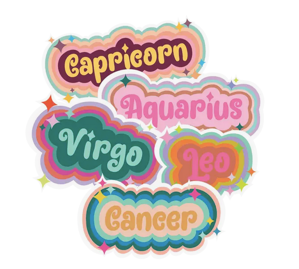 Zodiac Sign Stickers – Modern Legend, LLC.
