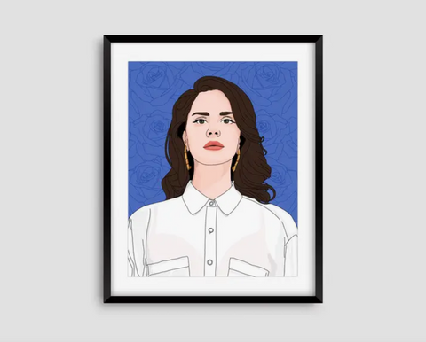  Lana Del Rey 8x10 Print