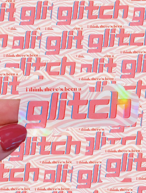 Glitch Midnights Taylor Swift Vertical Version Sticker for Sale by  actually-mads