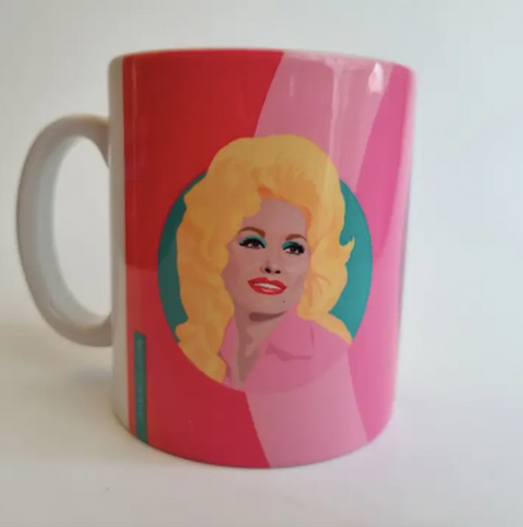  Dolly Parton Pop Art Mug