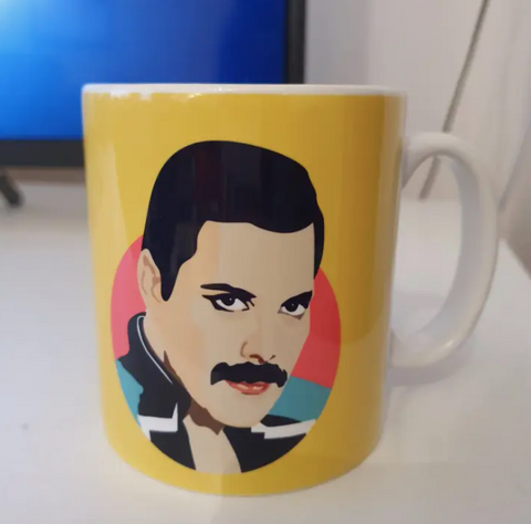  Freddie Mercury Pop Art Mug