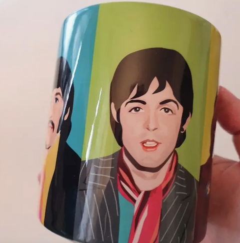  The Beatles Pop Art Mug