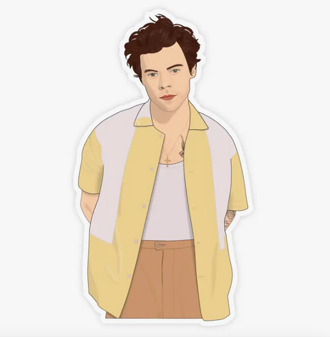  Harry Styles Esquire Sticker