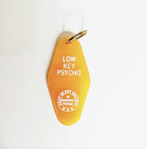  Low Key Psycho Key Tag