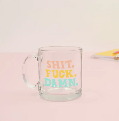 Fuck This Shit Glass Mug