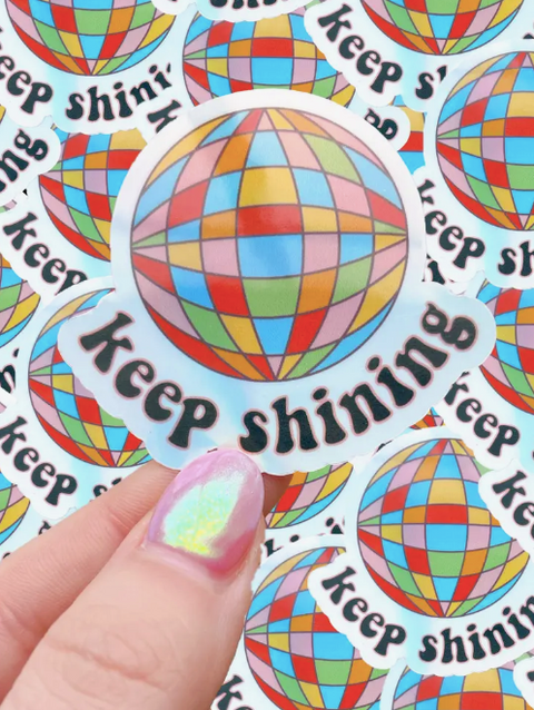  Keep Shining Sticker