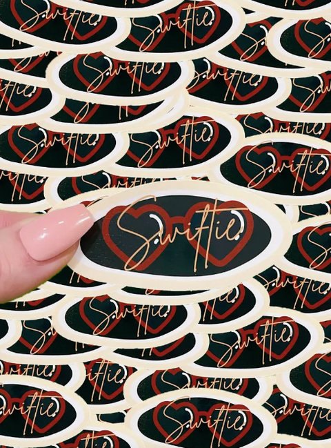  Swiftie Glasses Sticker