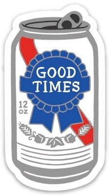 Good Times Pbr Sticker