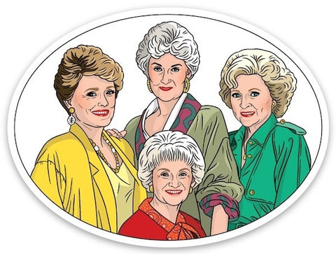 Golden Girls Frame Sticker
