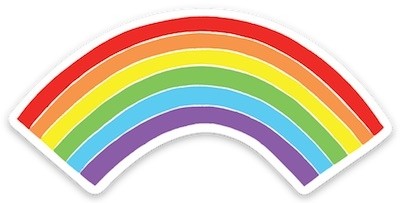  Rainbow Sticker