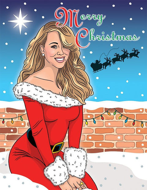 Mariah Carey Xmas Card