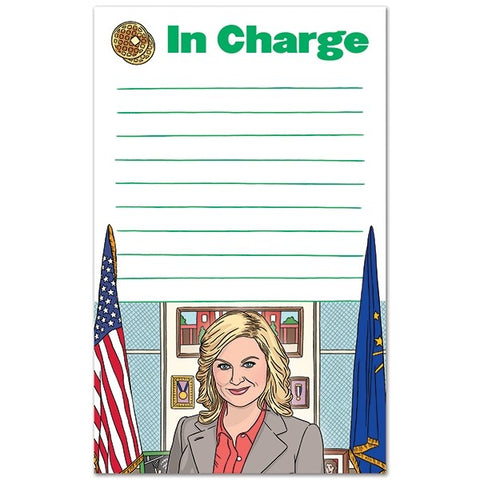 Leslie In Charge Notepad
